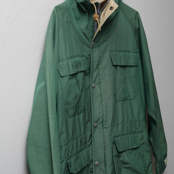 Sierra Designs 60/40 Mountain Parka USA MADE Small Green Jacket Vintage Coat - Picture 3 of 9